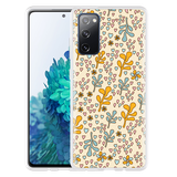 Hoesje geschikt voor Samsung Galaxy S20 FE - Doodle Flower