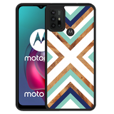 Hardcase hoesje geschikt voor Motorola Moto G10 - Wood Art I