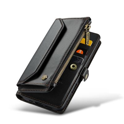 Caseme Case iPhone 16 Pro - Crossbody Wallet Case - Black