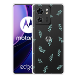 Hoesje geschikt voor Motorola Edge 40 Kleine Blaadjes