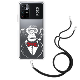Hoesje met Koord geschikt voor Poco M4 Pro 5G - Smoking Chimp