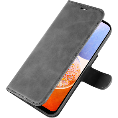 Cazy Premium Wallet Hoesje geschikt voor Samsung Galaxy A14 4G/5G - Grijs