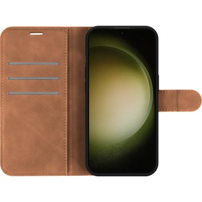 Cazy Premium Wallet Hoesje geschikt voor Samsung Galaxy S23 - Bruin