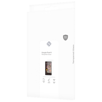 Cazy Tempered Glass Screen Protector geschikt voor Google Pixel 6 - Transparant