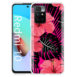 Hoesje geschikt voor Xiaomi Redmi 10 - Tropical Flowers