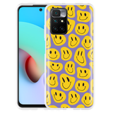 Hoesje geschikt voor Xiaomi Redmi 10 2022 - Smileys