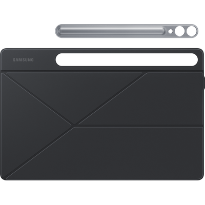 Samsung Galaxy Tab S9+ / S9 FE+ Book Cover (Black) - EF-BX810PBEGWW