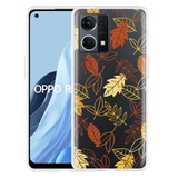 Hoesje geschikt voor Oppo Reno 7 - Falling Leaves