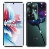 Hoesje geschikt voor Oppo Reno11 F Galaxy Toverstaf