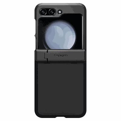 Spigen Tough Armor Pro Case Hoesje Geschikt Voor Samsung Galaxy Z Flip5 - Zwart