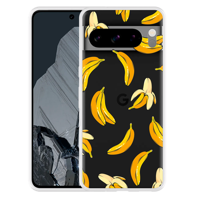 Cazy Hoesje geschikt voor Google Pixel 8 Pro Banana