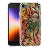 Hoesje geschikt voor iPhone SE 2022 - Abstract Colorful