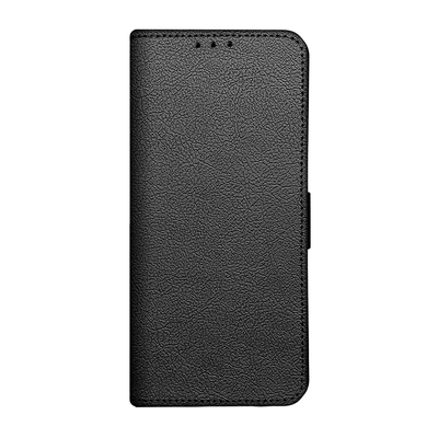 Cazy Hoesje geschikt voor Samsung Galaxy A13 4G - Bookcase Classic met Pasjeshouder - Zwart