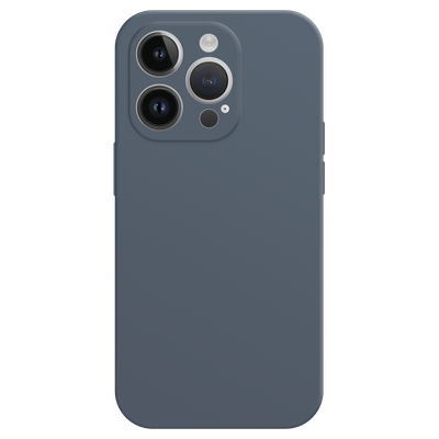 Cazy Soft Color TPU Hoesje geschikt voor iPhone 14 Pro - Blauw