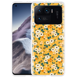 Hoesje geschikt voor Xiaomi Mi 11 Ultra - Vintage Bloemenprint
