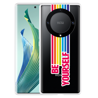 Cazy Hoesje geschikt voor Honor Magic5 Lite Be Yourself