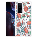 Hoesje geschikt voor Poco F5 Pro Poppy Roses