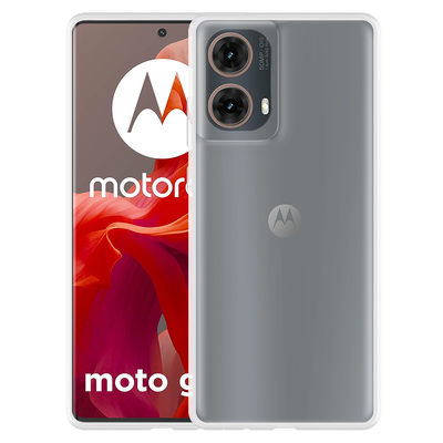 Cazy Soft TPU Hoesje geschikt voor Motorola Moto G85 - Transparant