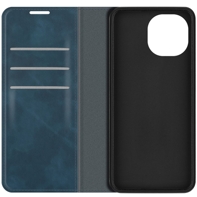 Cazy Wallet Magnetic Hoesje geschikt voor iPhone 13 - Blauw