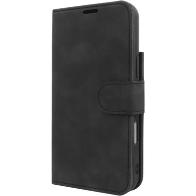 Cazy Uitneembare 2-in-1 Bookcase geschikt voor iPhone 16 Pro Max - geschikt voor Magsafe - Hoesje met Pasjeshouder - Zwart