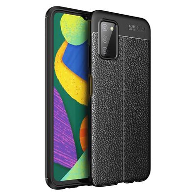 Cazy TPU Hoesje Soft Design geschikt voor Samsung Galaxy A03s - Zwart