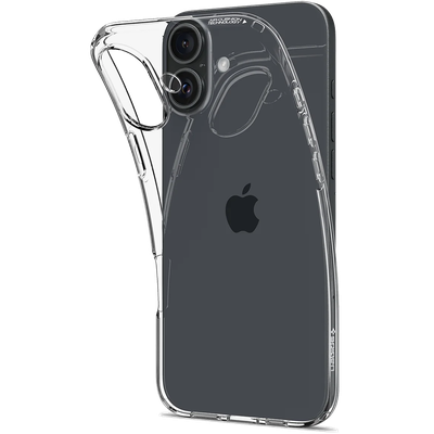 Spigen Hoesje geschikt voor iPhone 16 Plus - Liquid Crystal - Transparant