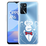 Hoesje geschikt voor Oppo A16/A16s - Smoking Chimp