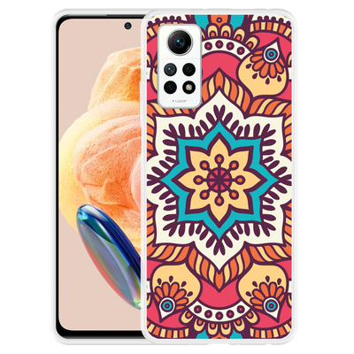 Cazy Hoesje geschikt voor Xiaomi Redmi Note 12 Pro 4G Mandala Hippie