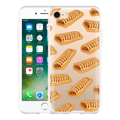 Cazy Hoesje geschikt voor iPhone 7 - Frikandelbroodjes