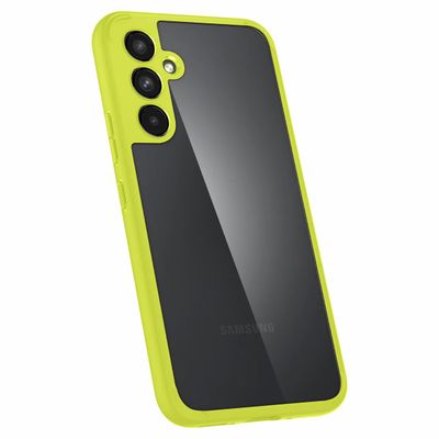 Hoesje geschikt voor Samsung Galaxy A54 - Spigen Ultra Hybrid Case - Lime