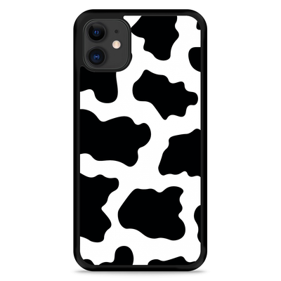 Cazy Hardcase hoesje geschikt voor iPhone 11 - Koeienvlekken