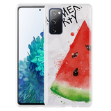 Hoesje geschikt voor Samsung Galaxy S20 FE - Watermeloen Party
