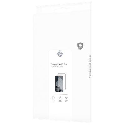 Cazy Full Cover Screenprotector geschikt voor Google Pixel 8 Pro - Gehard Glas