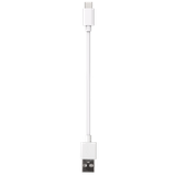 USB naar USB-C Kabel - 20cm - Wit - 3 stuks