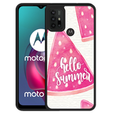 Hardcase hoesje geschikt voor Motorola Moto G10 - Summer Melon