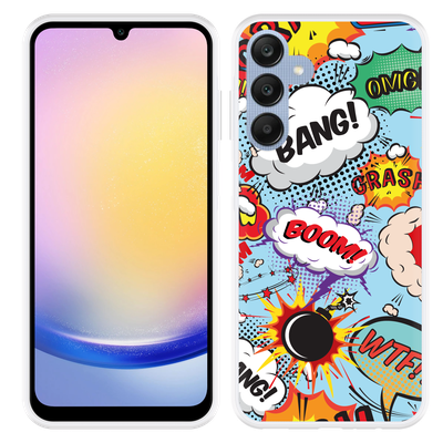 Cazy Hoesje geschikt voor Samsung Galaxy A25 Comic