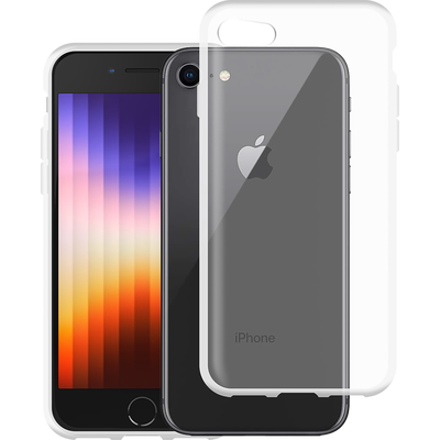 Just in Case iPhone SE 2020 - Soft TPU Case with Necklace Strap - Clear