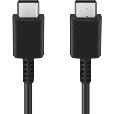 Samsung USB-C Adapter 25W Super Fast Charging (Power Delivery) + Samsung USB-C Kabel - Zwart