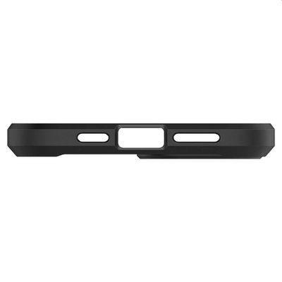 Hoesje geschikt voor iPhone 12 / iPhone 12 Pro - Spigen Ultra Hybrid Case - Zwart