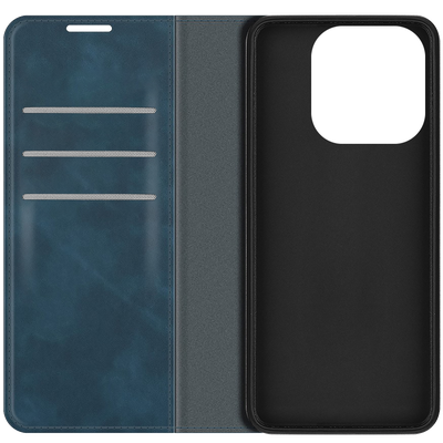 Cazy Wallet Magnetic Hoesje geschikt voor iPhone 13 Pro Max - Blauw