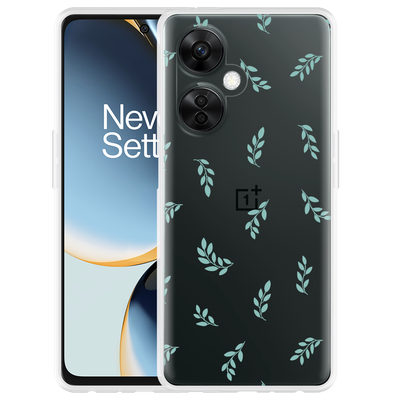 Cazy Hoesje geschikt voor OnePlus Nord CE 3 Lite 5G Kleine Blaadjes