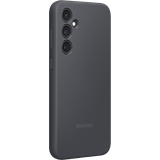 Samsung Hoesje geschikt voor Galaxy S23 FE - Siliconen Case - Zwart