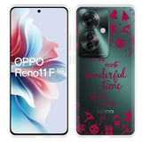 Hoesje geschikt voor Oppo Reno11 F Most Wonderful Time