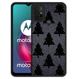 Hardcase hoesje geschikt voor Motorola Moto G10 - Snowy Christmas Tree