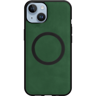 Cazy Uitneembaar Wallet Hoesje voor iPhone 13 - Magfit 2-in-1 Hoesje met Pasvakjes - Groen