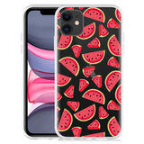 Hoesje geschikt voor iPhone 11 - Watermeloen