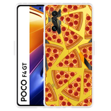 Hoesje geschikt voor Poco F4 GT - Pizza Party