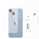 Tempered Glass Back Protector geschikt voor iPhone 14 Plus - Transparant