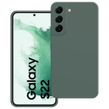 Soft Color TPU Hoesje geschikt voor Samsung Galaxy S22 - Groen