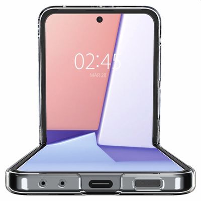 Samsung Galaxy Z Flip 5 Hoesje - Spigen Airskin Case - Crystal Clear